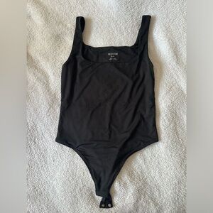 NWOT Black contour bodysuit